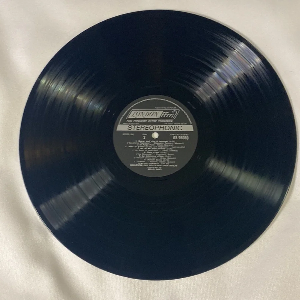 PLACIDO DOMINGO - RECITAL OF ITALIAN OPERATIC ARIAS - VINYL RECORD ✨✨✨ - Picture 4 of 6